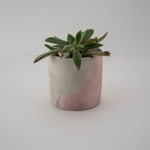 Medium Concrete Planter - alternate view